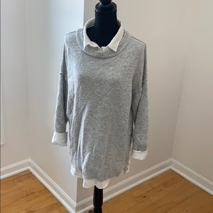Light gray sweater